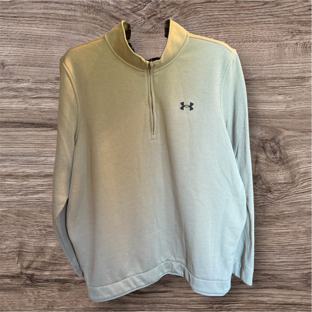 Men’s Under Armour XL  GOLF 1/4 Zip Fleece Lined Loose Fit Pullover